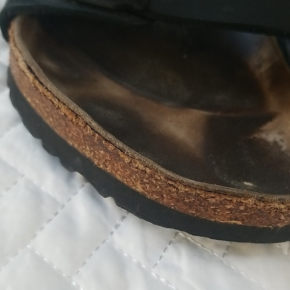 Birkenstock Black Leather Sandals - Picture 6 of 9